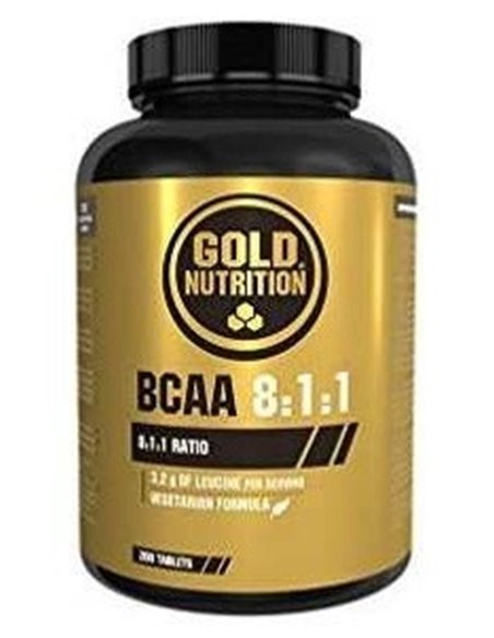 Bcaa 8:1:1 Goldnutrition 200Comp. de Gold Nutrition