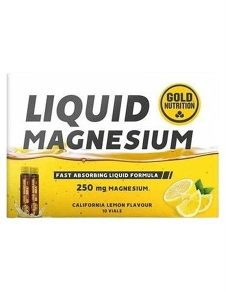 Magnesium 10Viales de Gold Nutrition