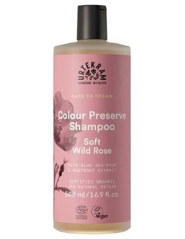 Soft Wild Rose Champu Protector 250Ml. Eco Vegan de Urtekram