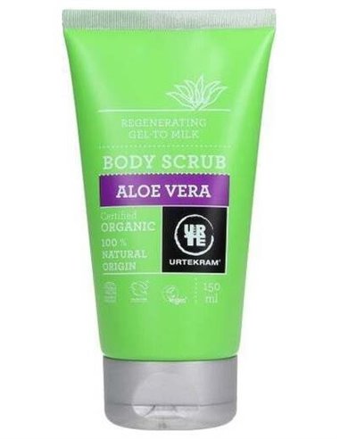 Exfoliante Aloe Vera 150Ml. Eco Vegan de Urtekram