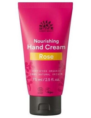 Crema De Manos Rosas 75Ml. Eco Vegan de Urtekram