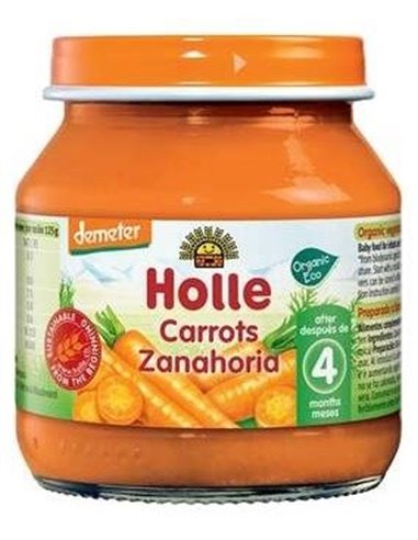 Potito Zanahoria Mini 4Meses 125Gr. Demeter de Holle
