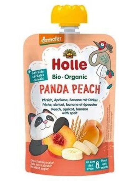 Smoothie Panda Peach Melocoton 8Meses 100G Demeter de Holle