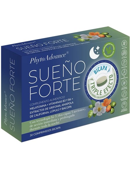 Phytoadvance Sueño Forte Bicapa 30Comp. de Phytoadvance