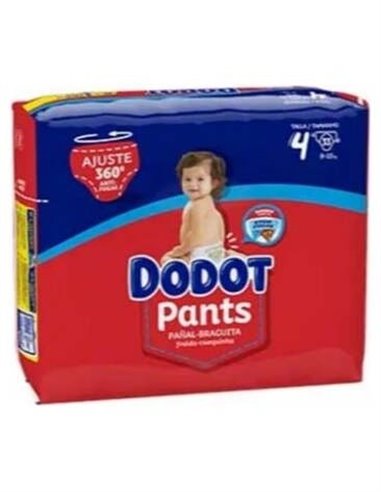 Dodot Pañal Inf Pants T4 9-15 Kg 33 Un de Dodot