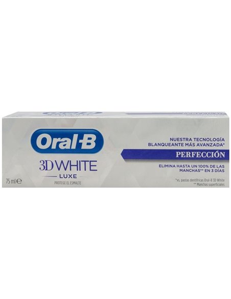 Pasta 3D White Luxe Perfection 75Ml. de Oral-B