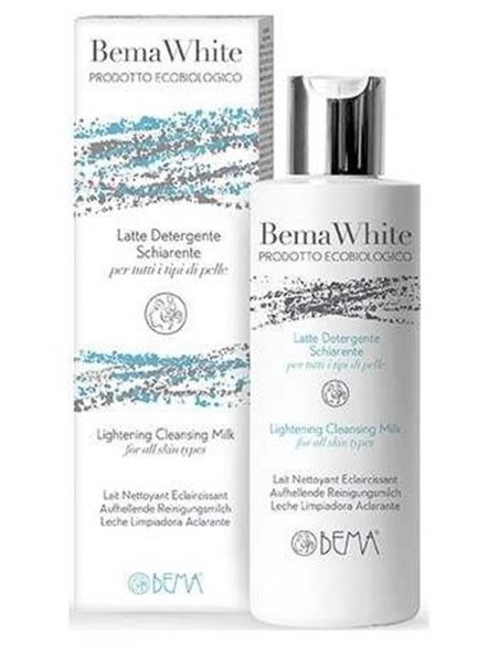 Bema White Leche Limpiadora Aclarante 200Ml. Bio de Bema