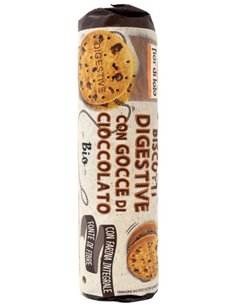 Galletas Digestive Con Chips Choco Tubo 250Gr. Bio de Fior Di Loto