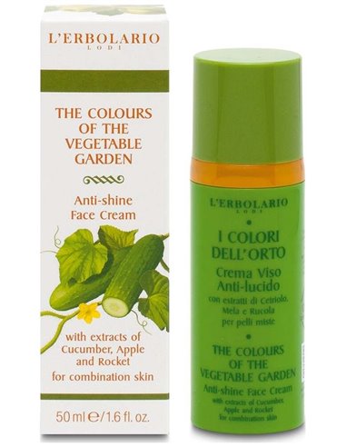 Colores Del Huerto Crema Facial Anti Brillo 50Ml. de L´Erbolario