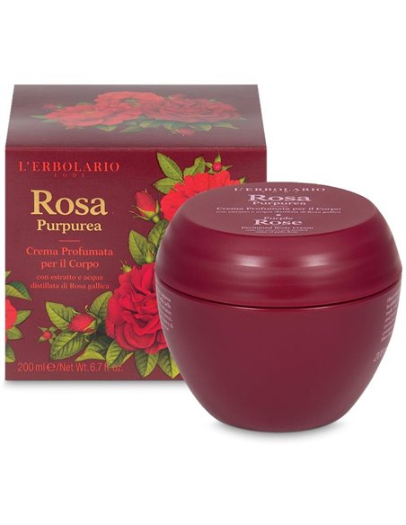 Rosa Purpurea Crema Perfumada Cuerpo 200 Mililitros L´Erbolario