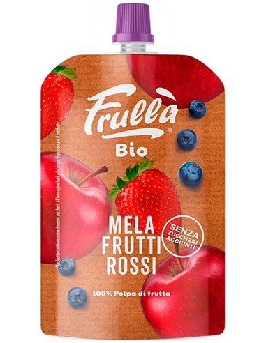 Pure De Manzana Arandano Y Fresa 100Gr. Bio de Frulla