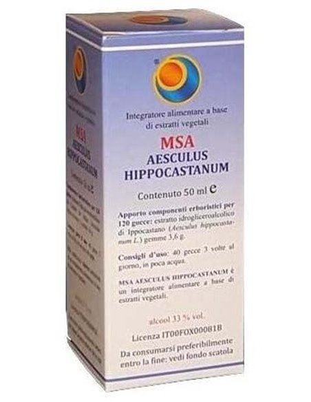 Msa Aesculus Hip. Yemas Castaño De Indias 50Ml. de Herboplanet