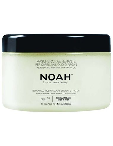 Mascarilla Capilar Regeneradora Con Argan 500Ml. de Noah