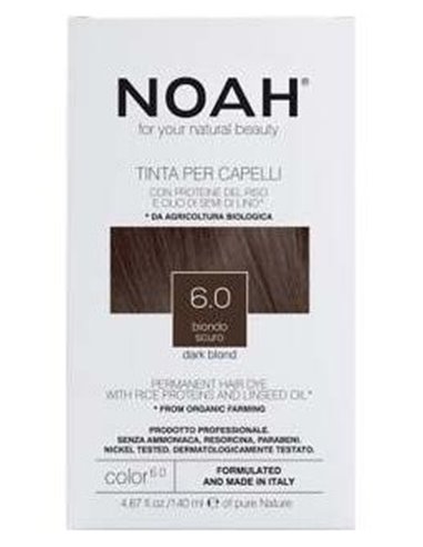 Tinte Capilar Rubio Oscuro 6.0 140Ml. de Noah