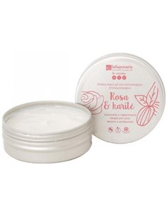 Crema De Manos Rosa Y Karite 60Ml. de La Saponaria