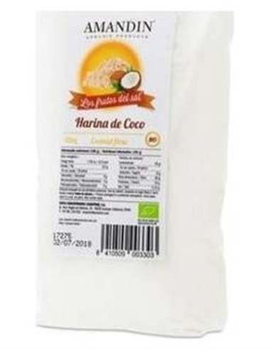 Harina De Coco 400Gr. Bio de Amandin