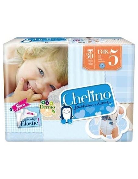 Chelino Pañal Inf Pasitos T5 13-18Kg 30Un de Chelino