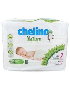 Chelino Pañal Inf Nature T/2 3-6Kg 28Un de Chelino