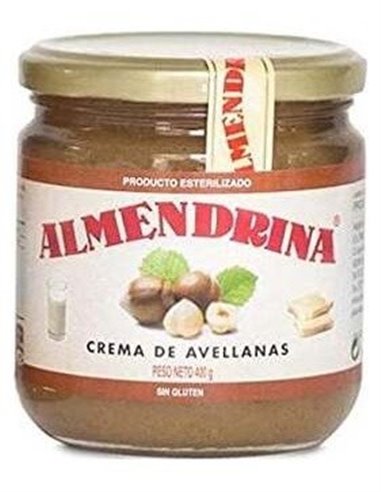 Crema de Avellanas Tarro de Cristal 300 Gr de Almendrina