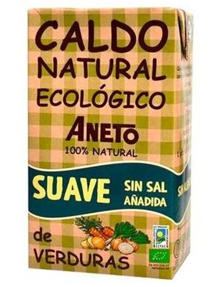 Caldo Aneto Verduras Suave 20% Descuento Bio 1 L  de Aneto