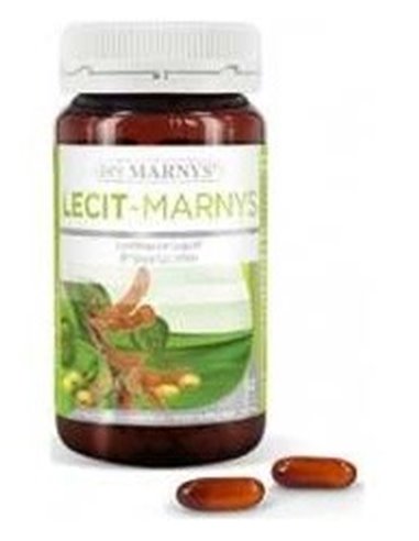 Lecitina De Soja-Lecitmar 1200Mg. 60Perlas de Marnys