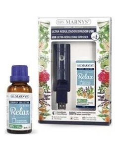 Pack Usb Ultra Nebulizador+Synergy Relax 30Ml. de Marnys