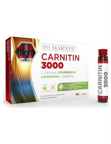 Carnitin 3000 Liposomada 14Viales de Marnys