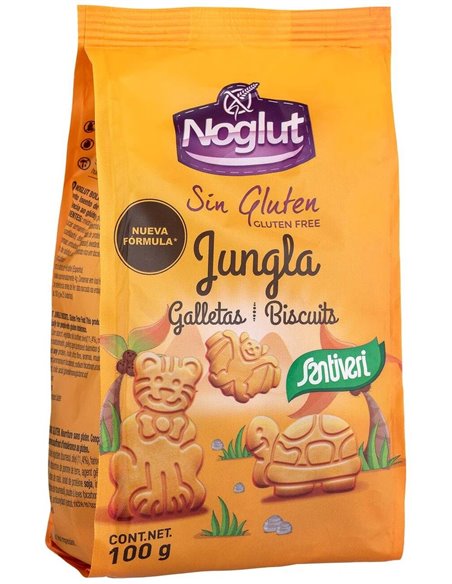 Noglut Galletas Jungla  100Gr. de Santiveri
