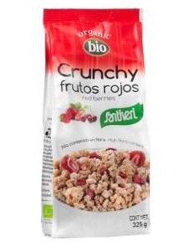 Muesli Crunchy Frutos Rojos 325Gr. Bio de Santiveri