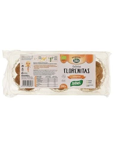 Galletas Florenitas Integrales 240Gr. Bio de Santiveri