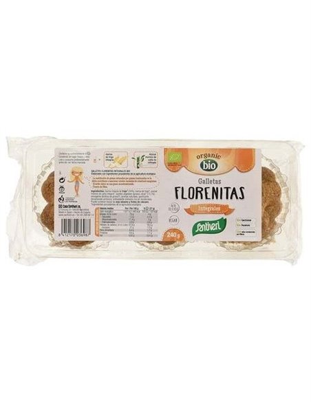 Galletas Florenitas Integrales 240Gr. Bio de Santiveri