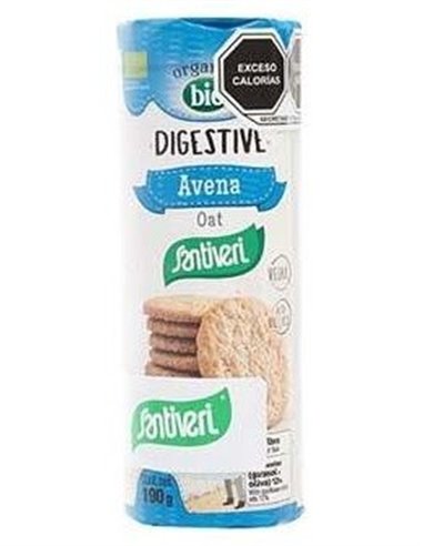 Galletas Digestive Avena 190Gr. Bio de Santiveri