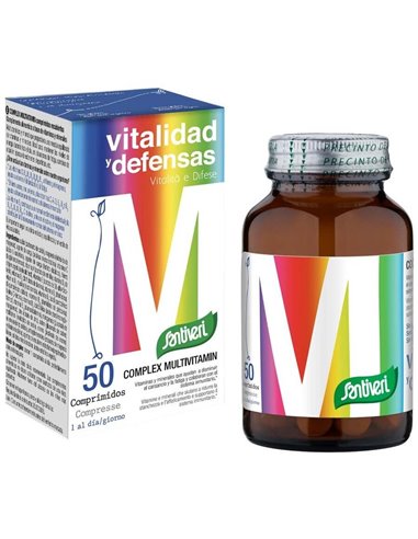 Vitaminas Complex Multivit 50Cap. de Santiveri