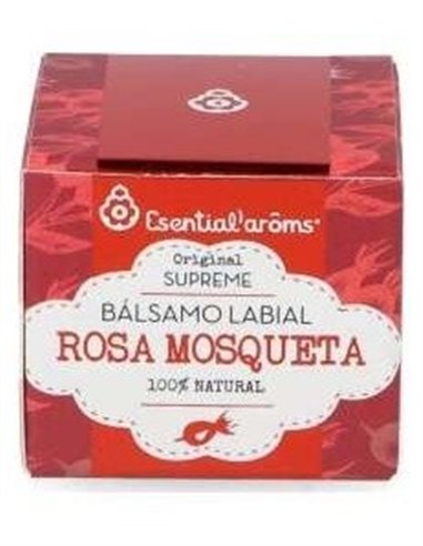 Balsamo Labial Rosa Mosqueta 5Gr de Esential Aroms