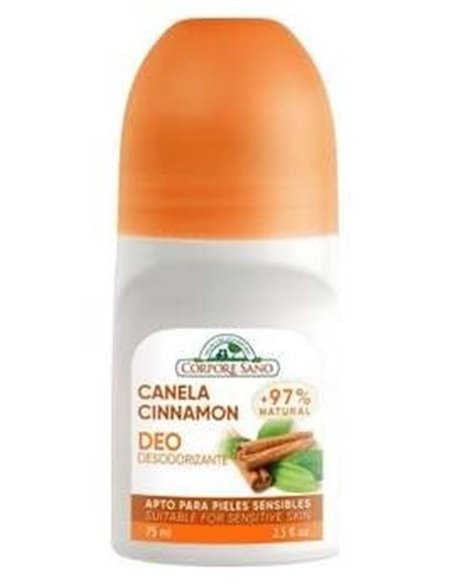 Desodorante Canela Roll-On 75Ml. de Corpore Sano