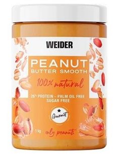 Weider Prot Peanut Crema Cacahuete 1Kg. Vegan de Weider