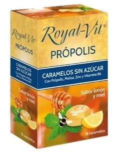 Royal-Vit Caramelos Própolis Expositor Que Contiene 12 Cajitas de Royal-Vit®