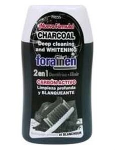 Crema Dental Charcoal Carbon Activo 2En1 100Ml. de Oradent