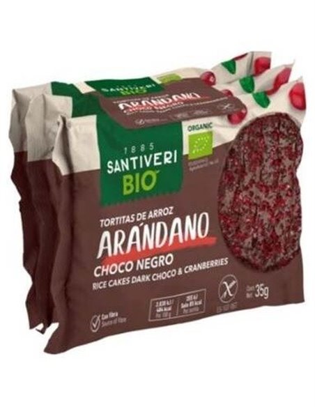 Tortitas De Arroz Con Arandanos 3X35Gr. de Santiveri