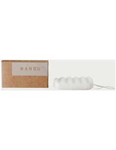 Konjac Esponja Corporal Exfoliante Blanca 5Gr. de Banbu