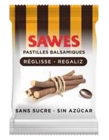 Pastillas Balsam S/Azucar Regaliz Vit C Bolsa 50Gr de Sawes