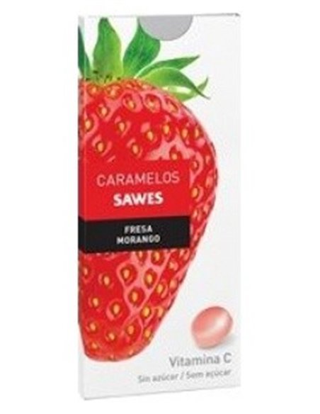 Caramelos Balsam S/Azucar Fresa Vit C Blister 22Gr de Sawes