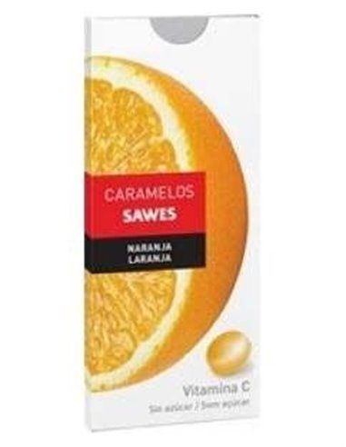 Caramelos Balsam S/Azucar Naranja Vit C 22Gr de Sawes