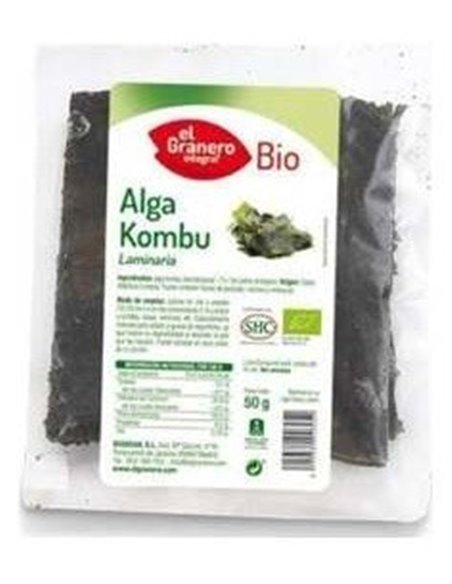 Alga Kombu Bio, 50 G de El Granero Integral