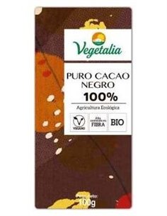 Chocolate Negro 100% 100Gr. Bio Ccpae de Vegetalia