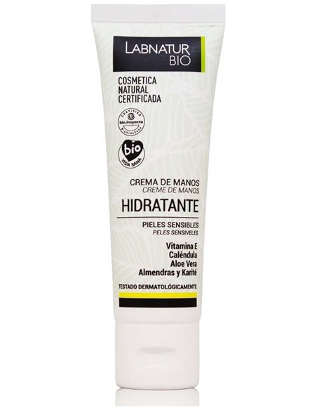 Crema De Manos Hidratante Pieles Sensibles 50M Bio de Labnatur Bio