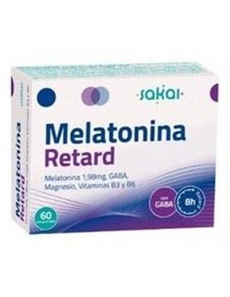 Melatonina Retard 60Comp.** de Sakai