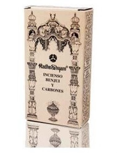 Incienso Benjui Y Carbones 100Gr. de Radhe Shyam