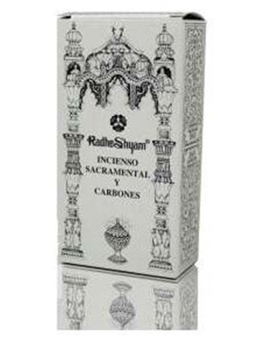 Incienso Sacramental Y Carbones 100Gr. de Radhe Shyam