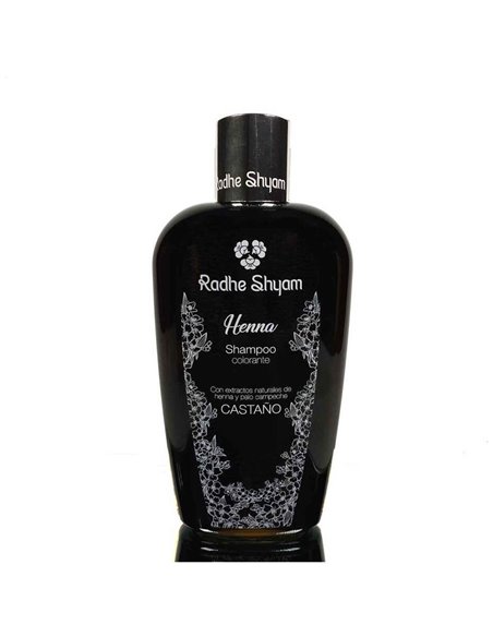 Champu Henna Color Castaño 250Ml. de Radhe Shyam